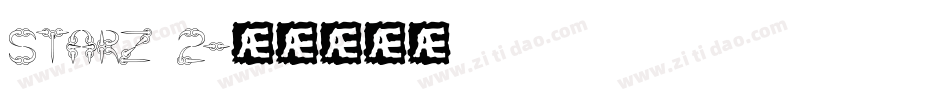 Starz 2字体转换